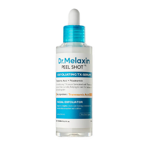 سرم لایه بردار Dr.Melaxin Peel Shot با ترانگزامیک اسید 99% خالص برای از بین بردن لک و یکنواختی پوست