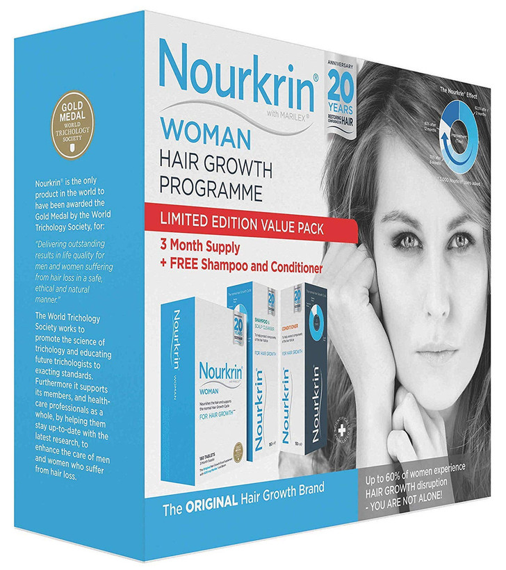 VALUE PACK شامل بسته قرص 180 عددی به همراه شامپو و کاندیشنر