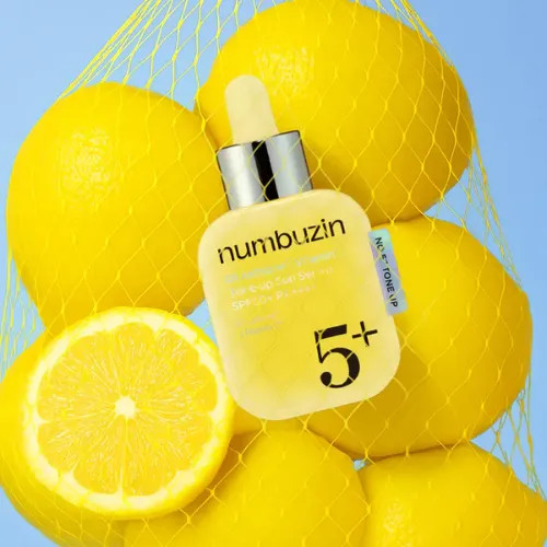 Numbuzin No.5 Tone-up Sun Serum با SPF50+ و PA++++