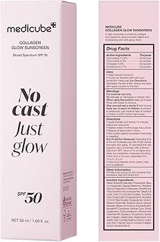 ضد آفتاب Medicube No Cast Just Glow Collagen SPF 50