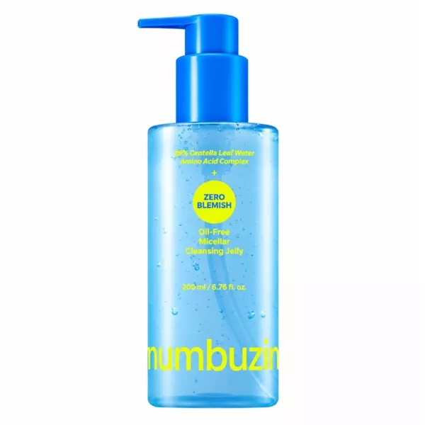 نمای بسته بندی ژل پاک کننده Numbuzin Zero Blemish